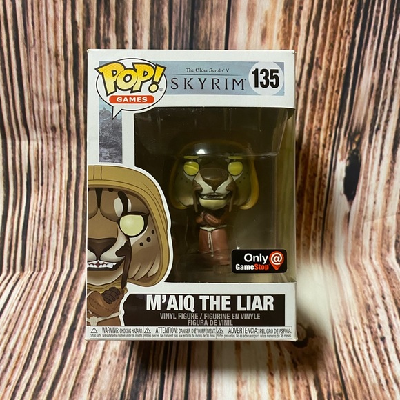 The Elder Scrolls V:Skyrim M’aiq the Liar Funko Pop figure - Picture 1 of 7